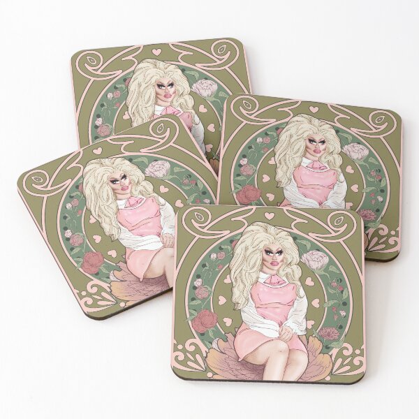 Item preview, Trixie Mattel Art Nouveau Portrait designed and sold by blaukalt.