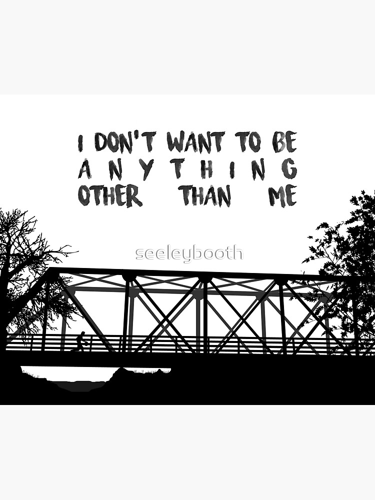 "I Don't Want To Be ONE TREE HILL" Sticker for Sale by seeleybooth