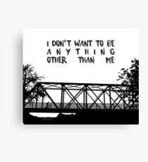 I Don't Want To Be - ONE TREE HILL Canvas Print
