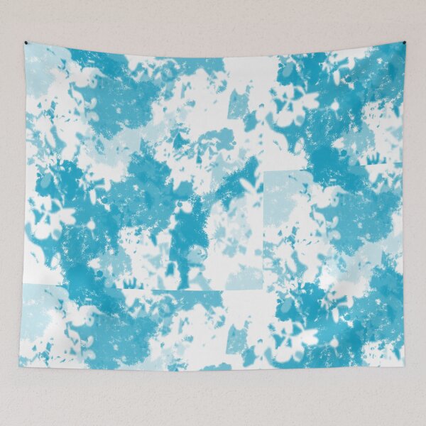 Item preview, Blue Tye-Dye Print designed and sold by Kiwis-Colors.