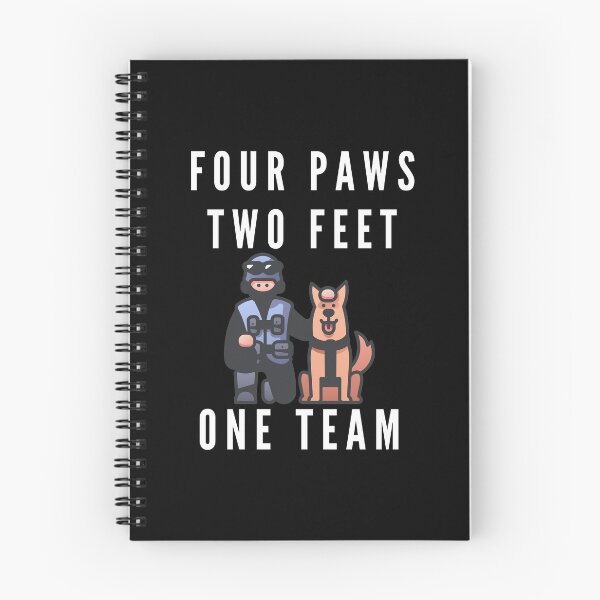 Item preview, Four Paws Two Feet One Team - Dog Fanatics designed and sold by VikGen.