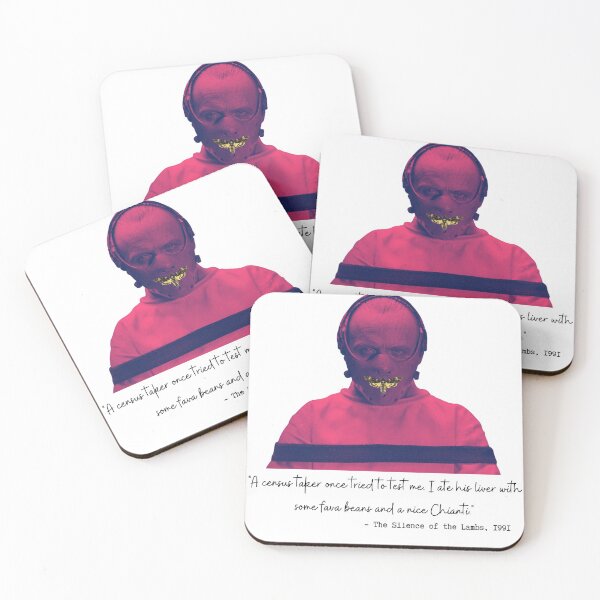 Item preview, Famous Movies Quotes - Silence of the Lambs designed and sold by IvoryNordic.