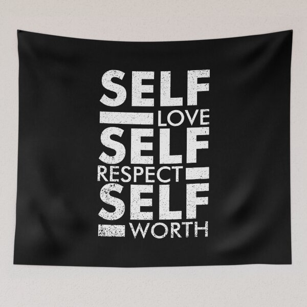 Item preview, Self Love Self Respect Self Worth Always Respect Yourself - Inspirational qoutes designed and sold by ildafdhome.