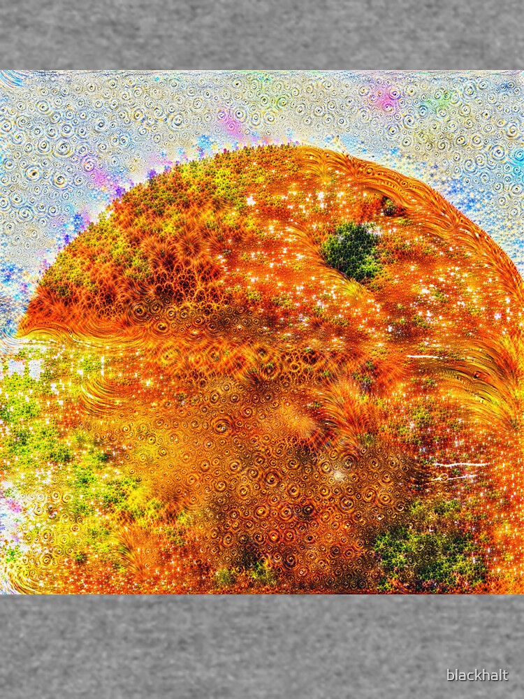 #DeepDreamed Frozen Orange by blackhalt