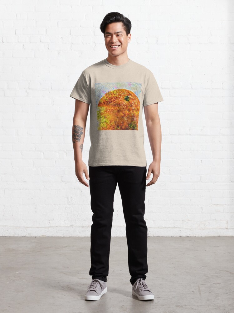 Alternate view of #DeepDreamed Frozen Orange Classic T-Shirt