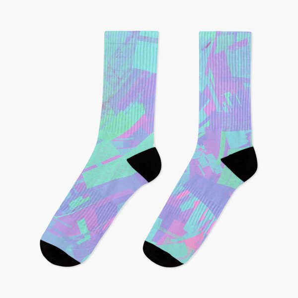 Item preview, Contemporary summary of the fluid vortex. Geometric spiral, swirl, twirl in navy blue, green and purple. Trendy colors. designed and sold by GelbWieZitrone.