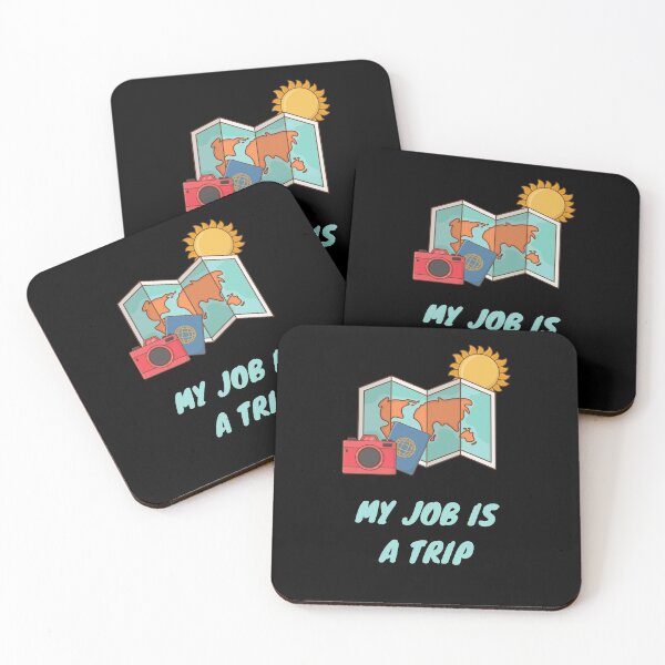 Item preview, My Job Is A Trip, With A Map designed and sold by Avishy.