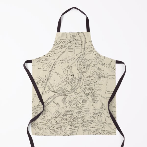 Item preview, Old Laconia NH Map (1892) Vintage New Hampshire City & Town Atlas designed and sold by BravuraMedia.