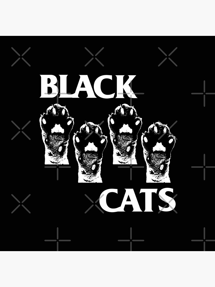 "Black Cats Black Flag parody" Poster for Sale by HarramEdesigns