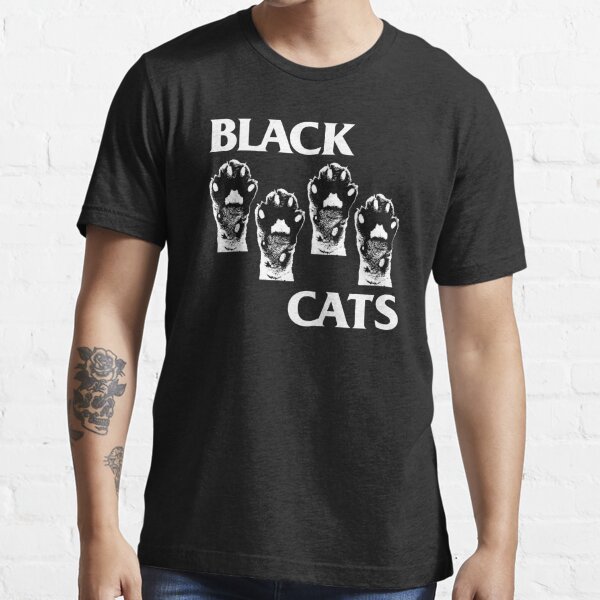 Black cat discount black flag shirt