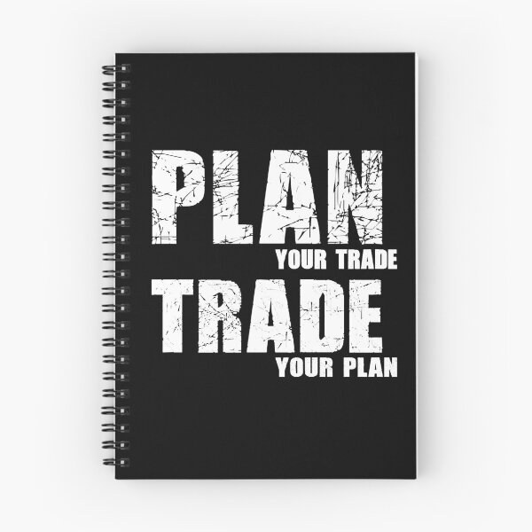 Item preview, Plan your trade, trade your plan designed and sold by MyFinancialSelf.