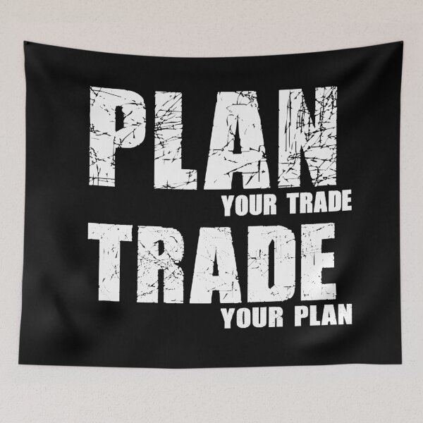 Item preview, Plan your trade, trade your plan designed and sold by MyFinancialSelf.