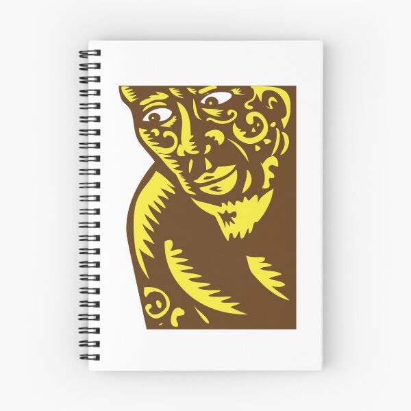 Item preview, Tagaloa Peeking Woodcut designed and sold by patrimonio.