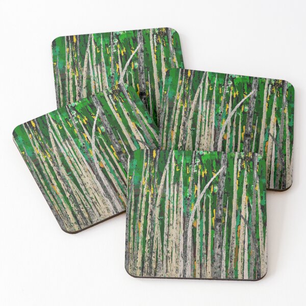 Item preview, Birch Wood In Spring designed and sold by FrookeyPaints.