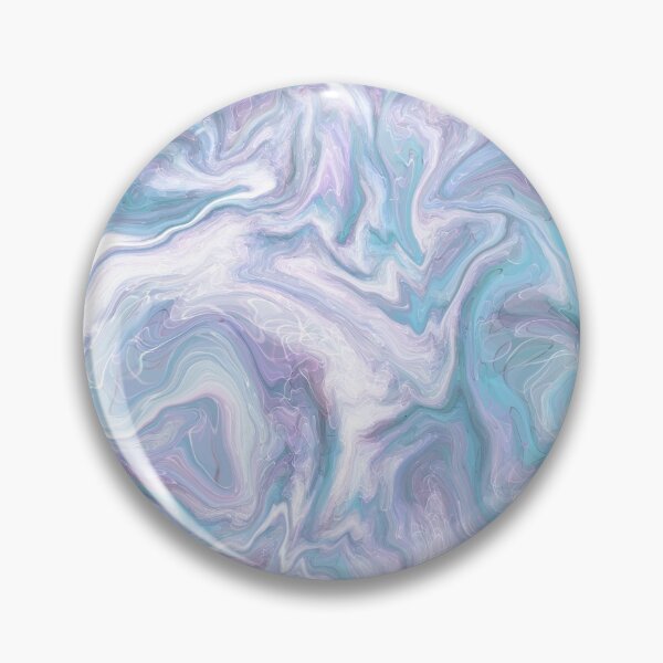Item preview, Contemporary summary of the fluid vortex. Geometric spiral, swirl, twirl in navy blue, green and purple.Trendy colors. designed and sold by GelbWieZitrone.