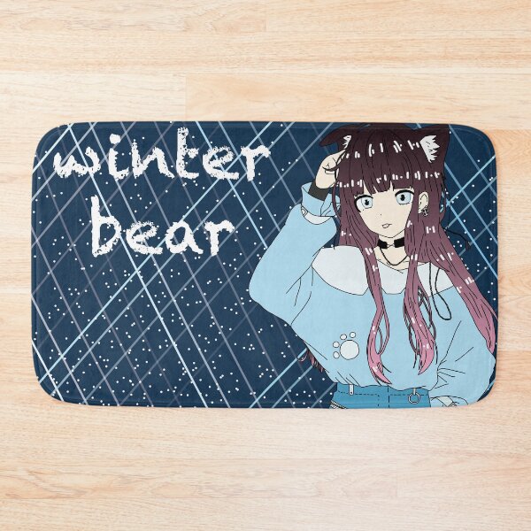 Item preview, Winter Bear Anime Girl designed and sold by STUDIO-72.