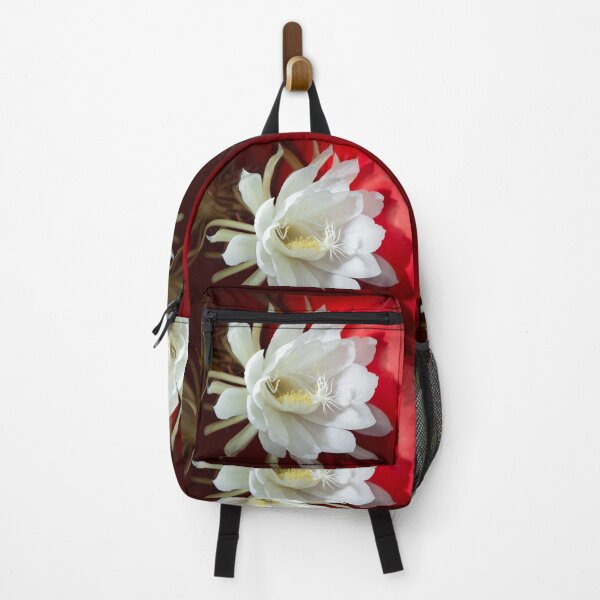 Item preview, White blooming cactus designed and sold by Zina Stromberg.