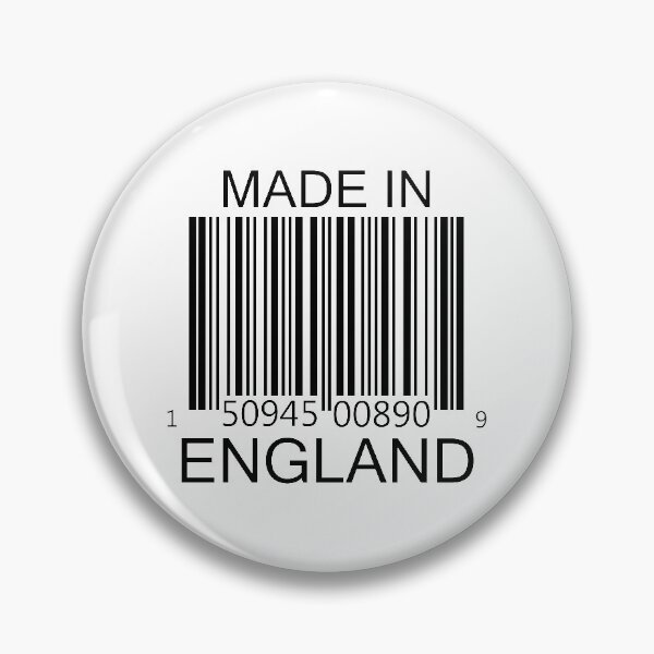 Artikelvorschau, Hergestellt in England Barcode entworfen und verkauft von Mariv19.