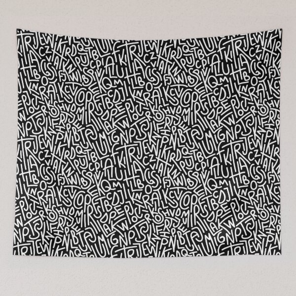 Item preview, Hand Drawn Letters Seamless Pattern designed and sold by MFahadGraphics.