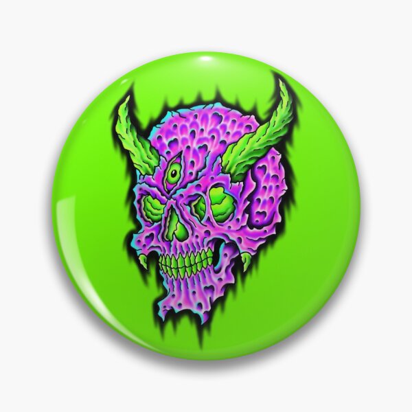 Item preview, Evil Skull with Horns designed and sold by Artddicted.