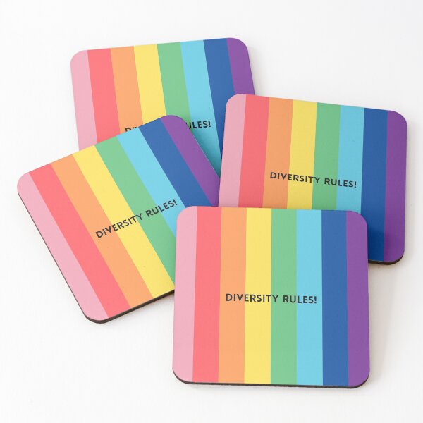 Item preview, DIVERSITY RULES! designed and sold by Rooie Dries.