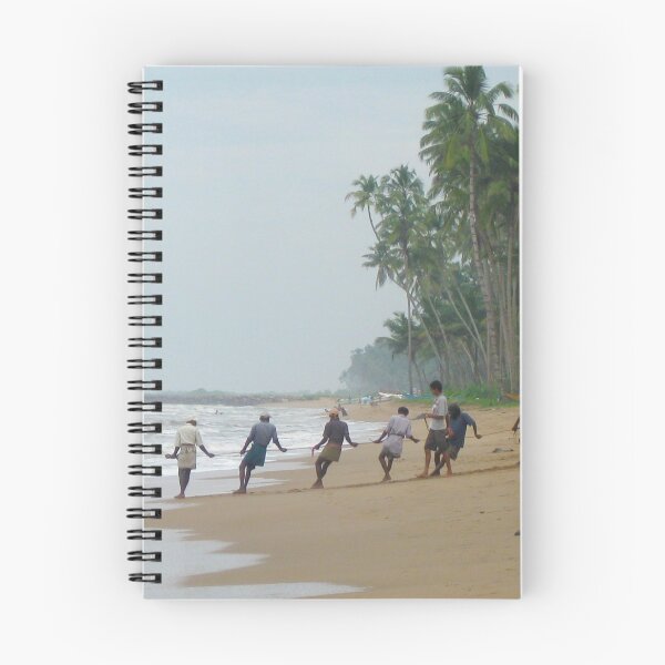 Item preview, Fishing at Southern Beach, Sri Lanka designed and sold by ProArtzilla.