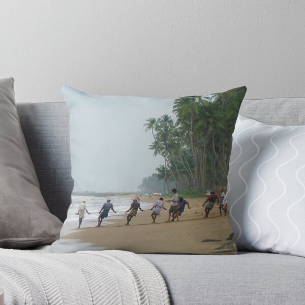 Item preview, Fishing at Southern Beach, Sri Lanka designed and sold by ProArtzilla.