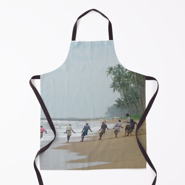 Item preview, Fishing at Southern Beach, Sri Lanka designed and sold by ProArtzilla.