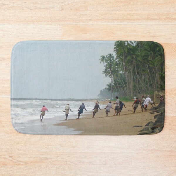 Item preview, Fishing at Southern Beach, Sri Lanka designed and sold by ProArtzilla.