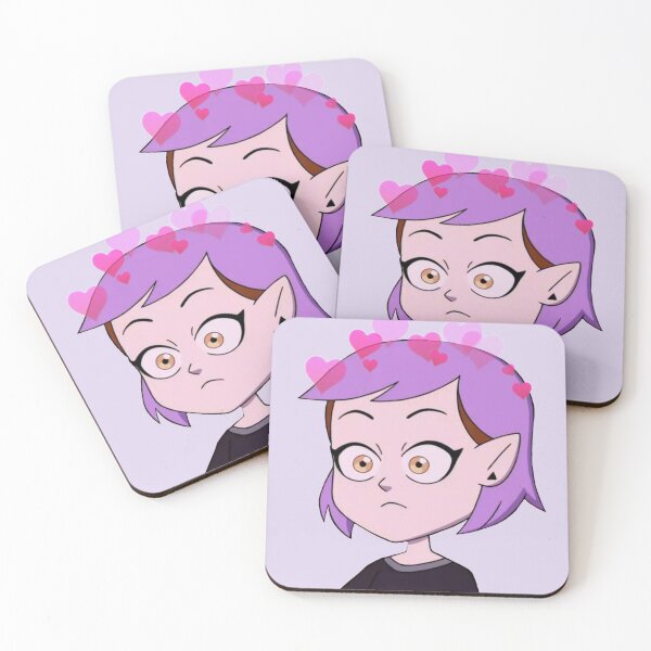 Item preview, amity blight new purple hair with heart crown designed and sold by Diygurugirl.