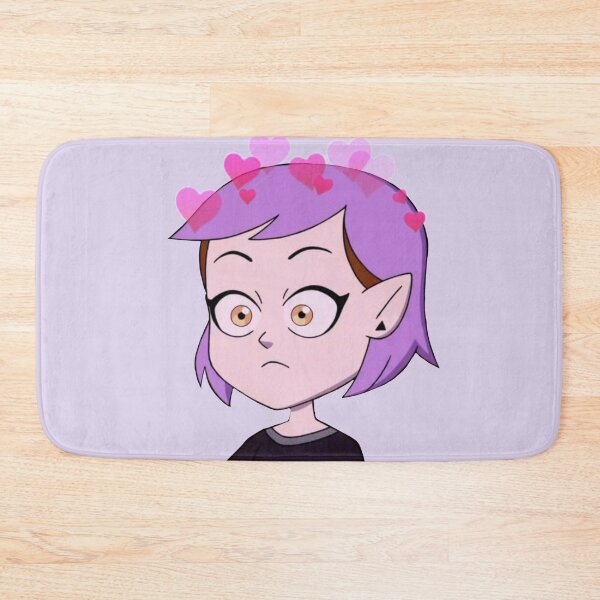 Item preview, amity blight new purple hair with heart crown designed and sold by Diygurugirl.