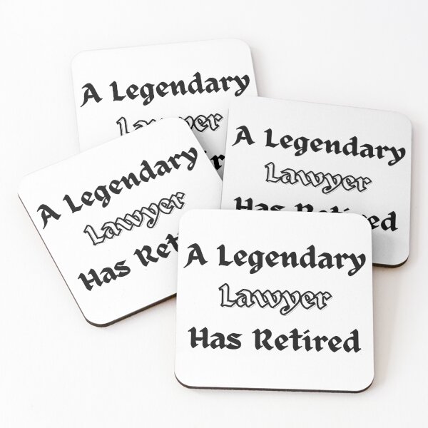 Item preview, A Legendary Lawyer Has Retired designed and sold by Nikiolilalala.