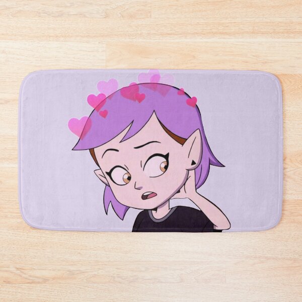 Item preview, amity blight new purple hair with heart crown designed and sold by Diygurugirl.