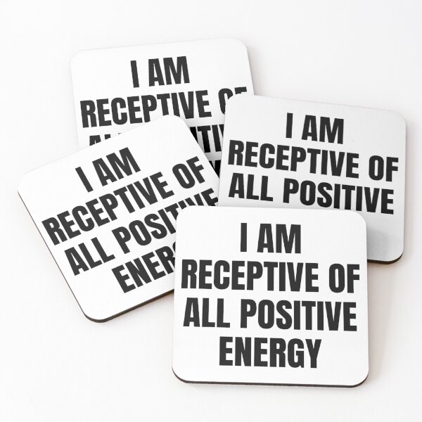 Item preview, I AM RECEPTIVE OF ALL POSITIVE ENERGY designed and sold by iamxxx.