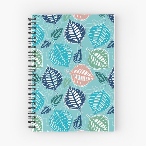 Item preview, Hand drawn patterned leaves designed and sold by Sarah Hearfield.