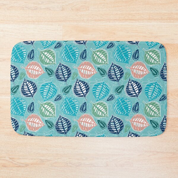 Item preview, Hand drawn patterned leaves designed and sold by Sarah Hearfield.