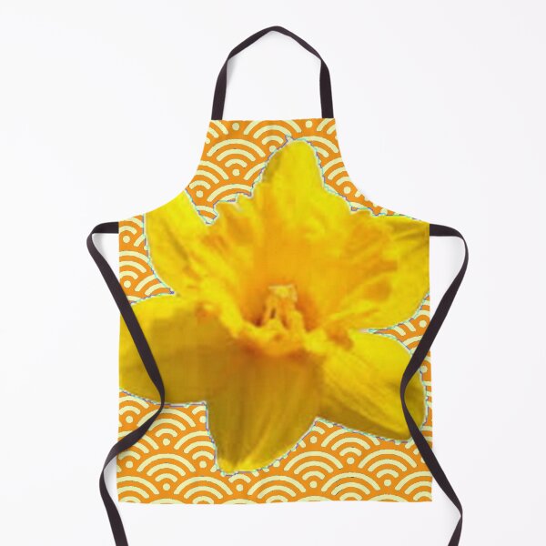 Item preview, SPRING DAFFODIL GOLD PATTERN ABSTRACT ART designed and sold by sharlesart.
