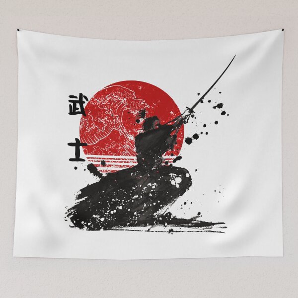 Item preview, Samurai The Ghost Design Ghost of Tsushima Game Anime movie film brava Warriors designed and sold by TsushimaGaPhung.