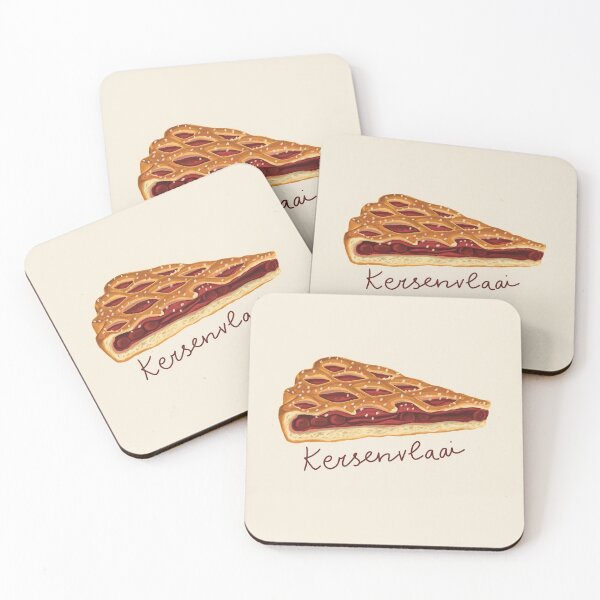Item preview, Kersenvlaai - cherry pie designed and sold by Chestnut and Pie.