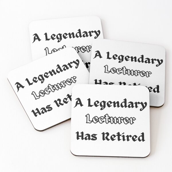 Item preview, A Legendary Lecturer Has Retired designed and sold by Nikiolilalala.