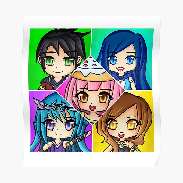 Funneh And The Krew Cartoon Posters | Redbubble