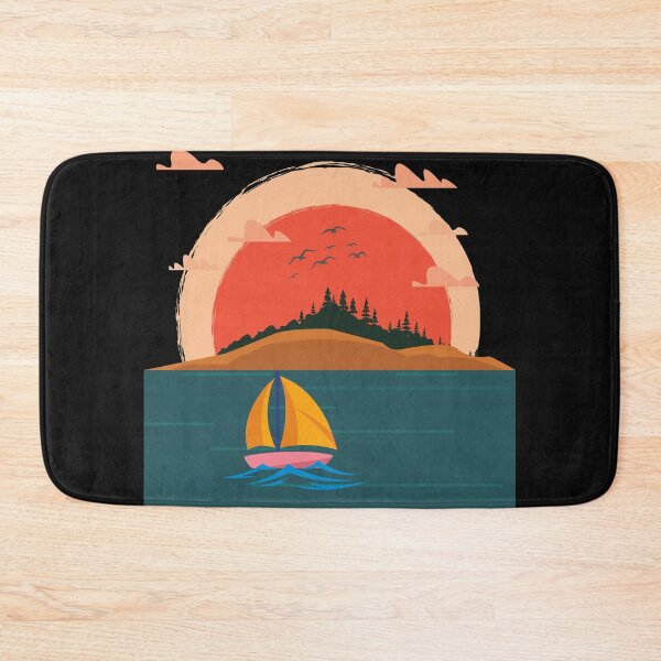 Item preview, Forest Mountain Sunset Landscape designed and sold by OliOuterBrands.