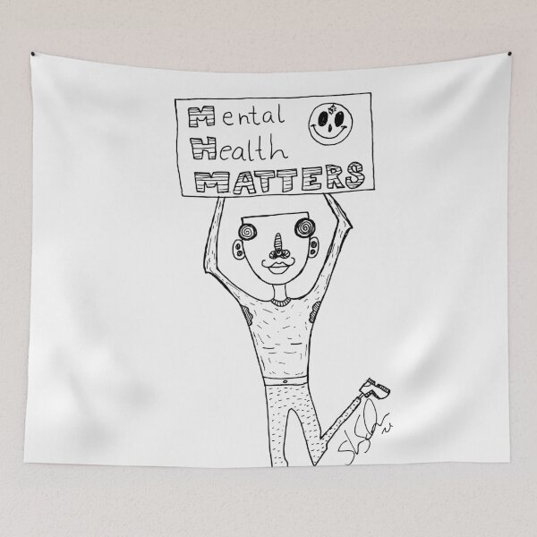 Item preview, Mental Health Matters designed and sold by NiasCanvas.