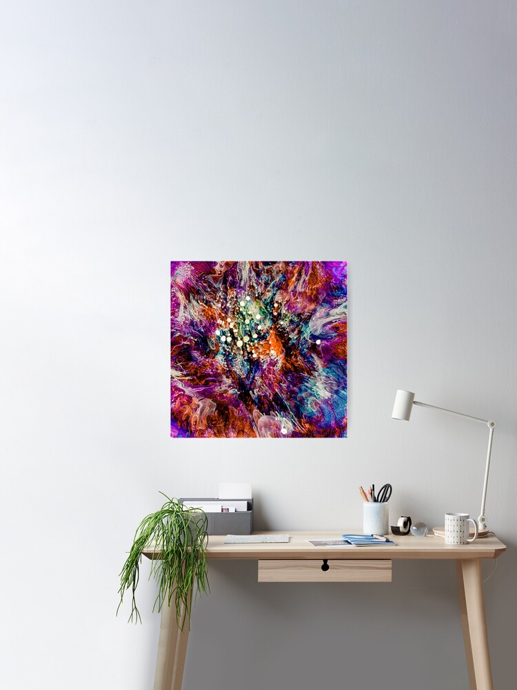 Resin Art, Contemporary Abstract epoxy Art Resin Painting for any  Anniversary gift, Poster for Sale by DesignForGifts