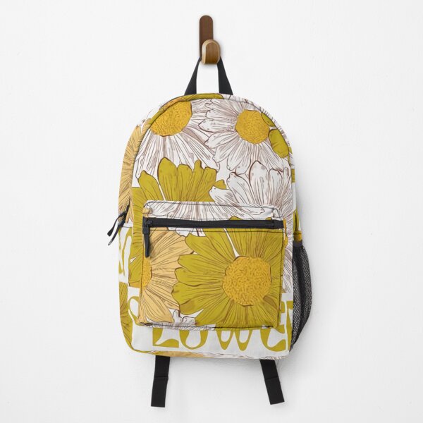Item preview, Yellow Flower Power Poster designed and sold by techberou.
