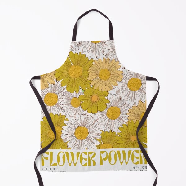 Item preview, Yellow Flower Power Poster designed and sold by techberou.