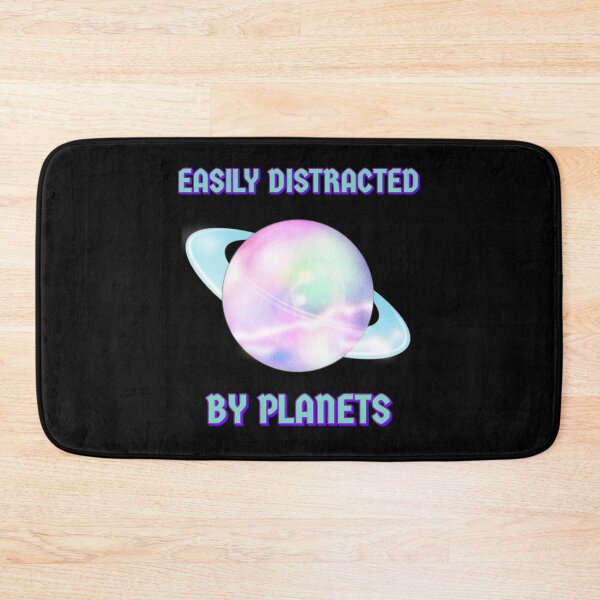 Item preview, Easily Distracted by Planets Funny - Colorful Planet  designed and sold by Cool Store.