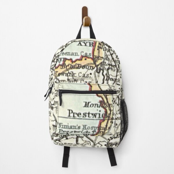 Item preview, PRESTWICK & surrounding area map 1899 designed and sold by yourscotland.