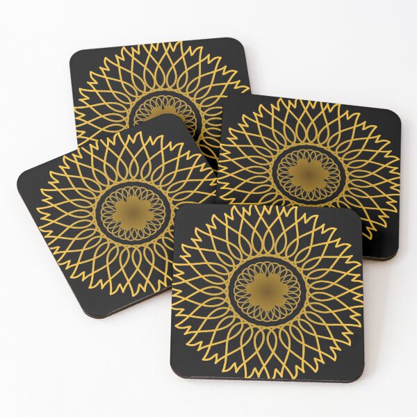 Item preview, Golden Mandala Sunflower designed and sold by anadiantii.