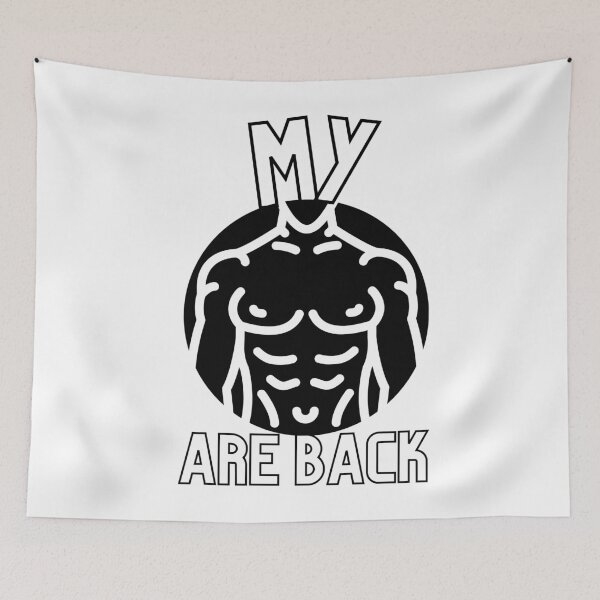 Item preview, My abs are back! designed and sold by Tulips2.
